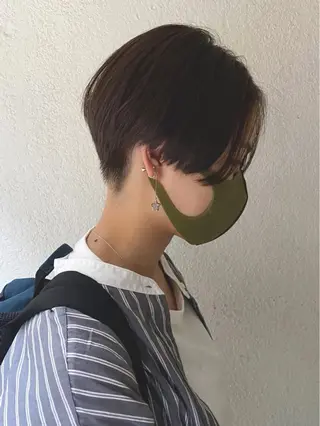 ショート 小川 美奈のヘアスタイル