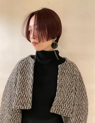 ショート カラー ファッションに 溶け込むstyleのヘアスタイル