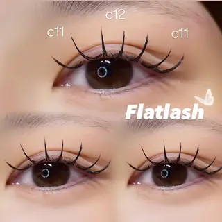 マツエク・マツパ Mell Yuuna ♡パリエク /束感のマツエク・マツパデザイン