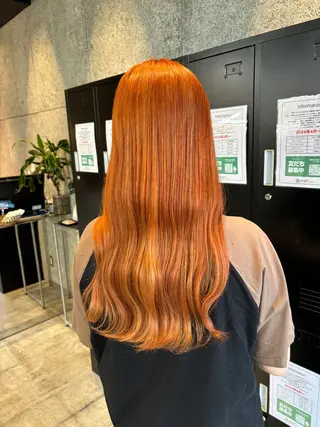 ロング 🌷艶感カラー🌷 富施　優花のヘアスタイル