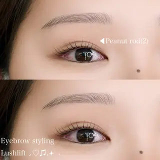 アイブロウ Shiono Hinataのマツエク・マツパデザイン