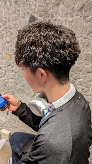 パーマ メンズ men's salon Gaudi三宮店所属・こだっく /メンズカットのヘアスタイル