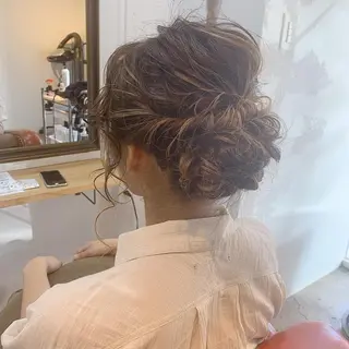 ミディアム ヘアアレンジ 博多|Sakurai Ayumiのヘアスタイル