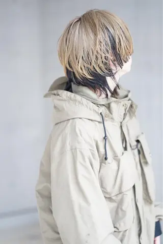 ショート カラー メンズ 🌈圧倒的デザイン力 内井省吾のヘアスタイル