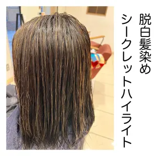 ミディアム 長津 健一郎のヘアスタイル
