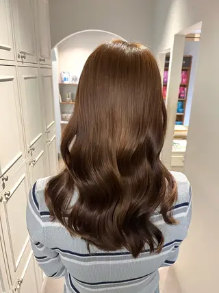 セミロング カラー tomo ／レディース限定のヘアスタイル