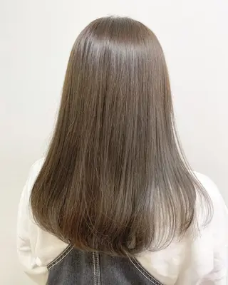 ロング カラー ヘアアレンジ 🌷FUKA🌷 まろやかハイトーンのヘアスタイル