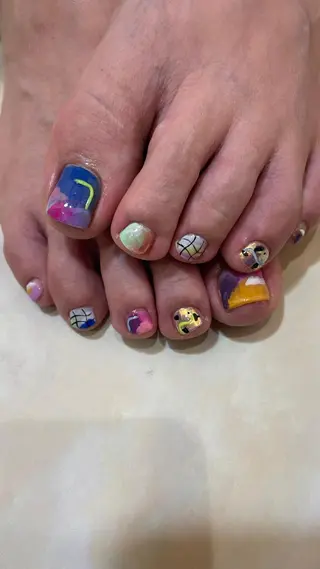 ネイル ゆびノさき茨木店 ニュアンス/アートのネイルデザイン