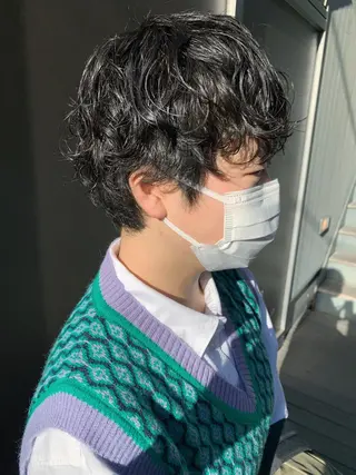 ショート パーマ 🌼sunc HINAMI🌼のヘアスタイル