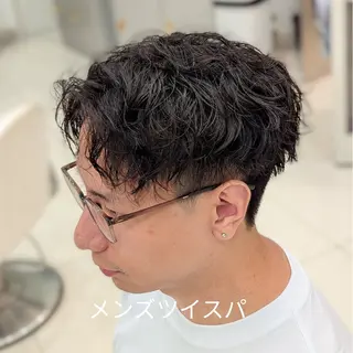 ショート パーマ メンズ 髪質改善 カミムラのヘアスタイル