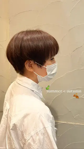 ショート パーマ/名古屋パーマ / コデラ ナナホのヘアスタイル