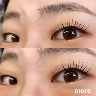 マツエク・マツパ eyesalon   more所属・more/ hayashiのマツエク・マツパデザイン