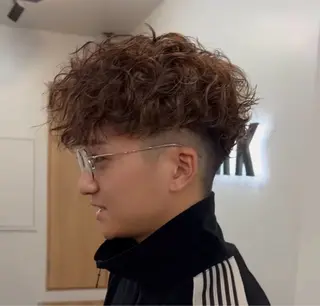 パーマ メンズ men’s salon SAN所属・🤍メンズ韓国ヘア HARUNA🖤のヘアスタイル