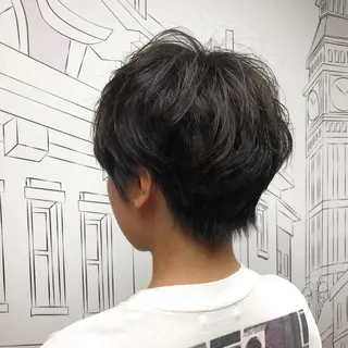 ショート パーマ レイヤー,ボブ / 彩未のヘアスタイル