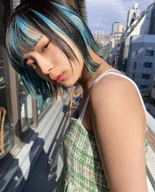 ショート ブリーチ/ハイトーン /心斎橋/カノンのヘアスタイル