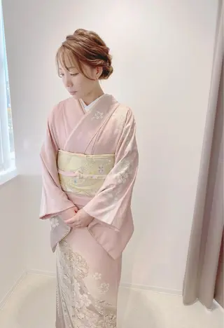 セミロング ヘアアレンジ GRANLUSSO 〜グランルッソ駅前店所属・木口 嘉美のヘアスタイル