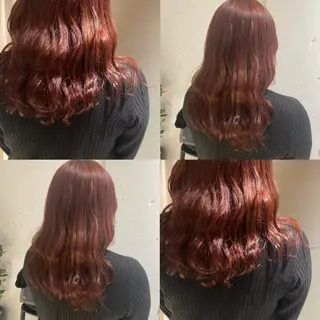 ミディアム カラー カジュアルを女っぽく 𝗮𝘆𝗮𝗰𝗼のヘアスタイル