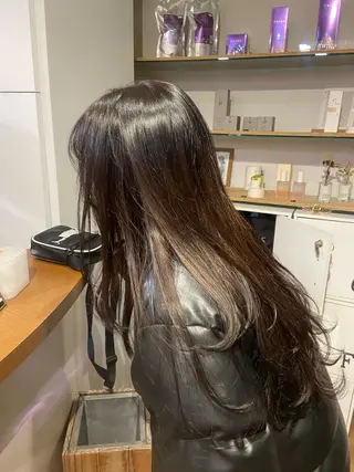 ロング 日髙 愛華のヘアスタイル