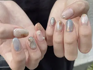 ネイル na🎀🎀na ちゅるちゅるのネイルデザイン