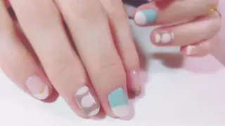 ネイル Aim* 深爪・自爪育成専門店のネイルデザイン