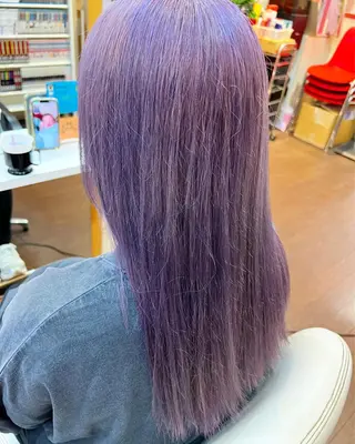 カラー まさき✂︎ブリーチ／ デザインカラーのヘアスタイル