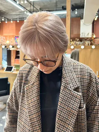 ショート カラー chapter 問屋町 【チャプター】所属・chapter/ natsumiのヘアスタイル