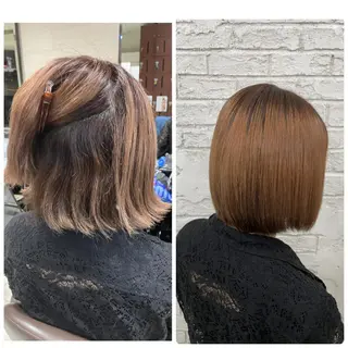 ミディアム 美髪・髪質改善🌟 山口博史のヘアスタイル