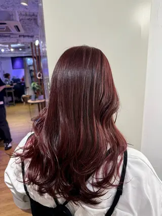 ロング カラー RinoShores nagisaのヘアスタイル