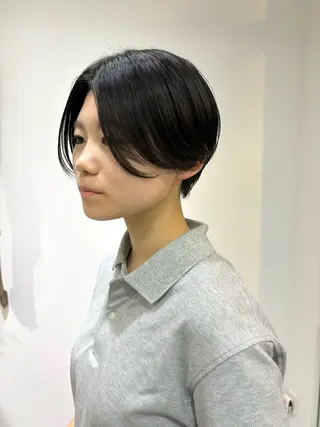 ショート garage.所属・吉田 慎冴/メンズパーマのヘアスタイル