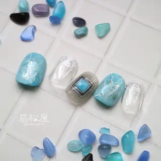 ネイル 扇松屋 marie.nのネイルデザイン