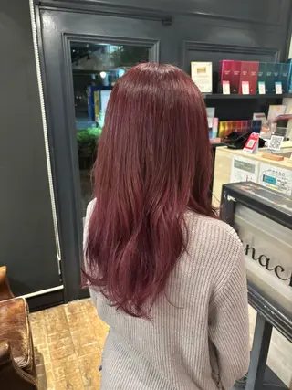 カラー ボブ/レイヤー/ 梅田/天野川奈緒のヘアスタイル