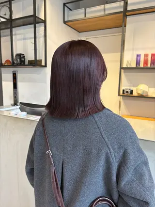 ミディアム カラー FILMS所属・FILMS 銀座店 Mikotoのヘアスタイル