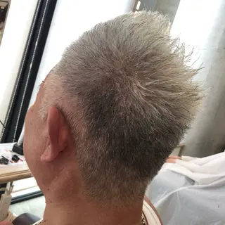 ショート メンズ ⚾️横浜メンズカット 阿部龍馬🍺🍔のヘアスタイル