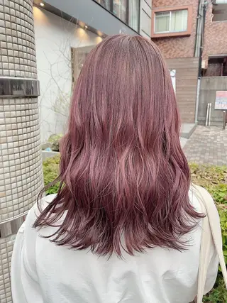 ミディアム 🩵ララモアナ nazu🩵のヘアスタイル