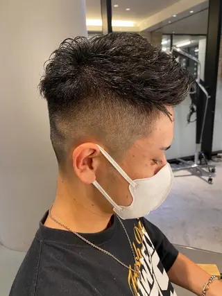 ショート メンズ unopulir 茶屋町店所属・unopulir 景山 凌のヘアスタイル