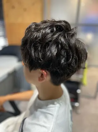 ショート パーマ 😎newi池袋😎 ミタショウタのヘアスタイル