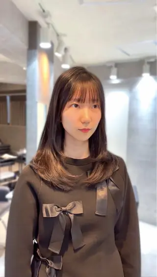 セミロング 新宿/韓国メンズ RIKUパーマのヘアスタイル