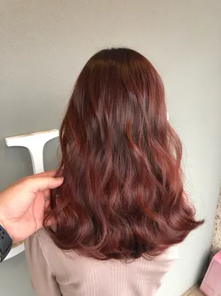 セミロング カラー ヘアアレンジ U&i所属・大塚 貴之のヘアスタイル