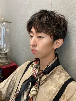 パーマ メンズ ✂︎岡根 京花✂︎のヘアスタイル