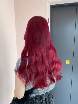 カラー 楓🦋韓国系レイヤー / 透明感カラー🤍のヘアスタイル