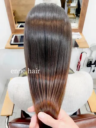 ロング enne hair&organic所属・🌟髪質改善メテオ カラーenne🫧のヘアスタイル