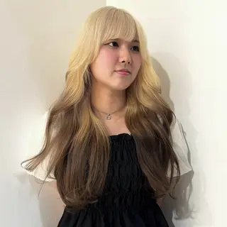 ロング earth吉祥寺店所属・吉祥寺/koume/ カラー/レイヤーのヘアスタイル