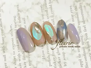 ネイル フルリール 【プライベートサロンのネイルデザイン