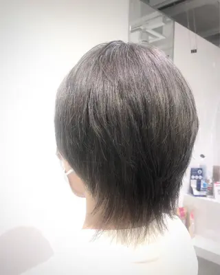 ショート カラー 須藤 さやかのヘアスタイル