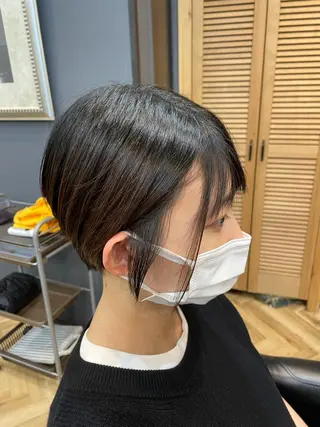 ショート 韓国ヘア/レイヤー 🇰🇷/艶髪/長橋のヘアスタイル