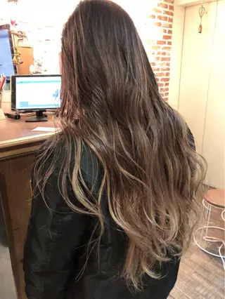 ロング カラー 【代表】高山 一真のヘアスタイル