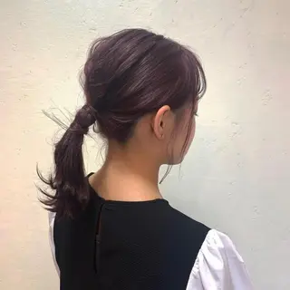 セミロング ナカヤマナナエ ♡のヘアスタイル