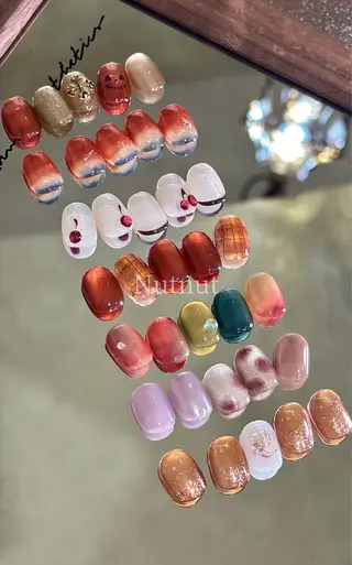ネイル NutNut 原宿/北参道【ナットナット】所属・清水 夏澪のネイルデザイン