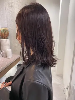 ミディアム umu.所属・plumu. ♡【プリュム】のヘアスタイル