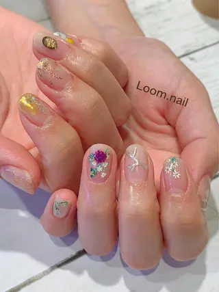 ネイル Loom所属・hrd manamiのネイルデザイン